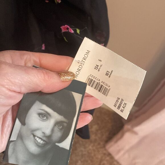 NWT Donna Ricco Sheer Top(size 14) - Picture 7 of 12